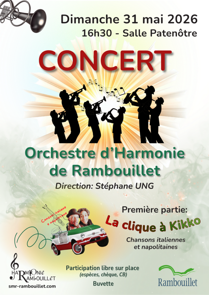 Affiche Concert du 31 mai 2026